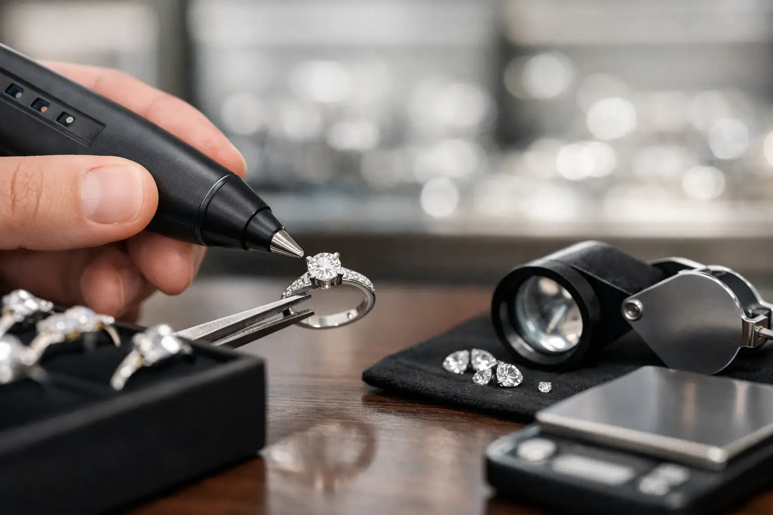 How to Use Diamond Tester Pens in Your Store