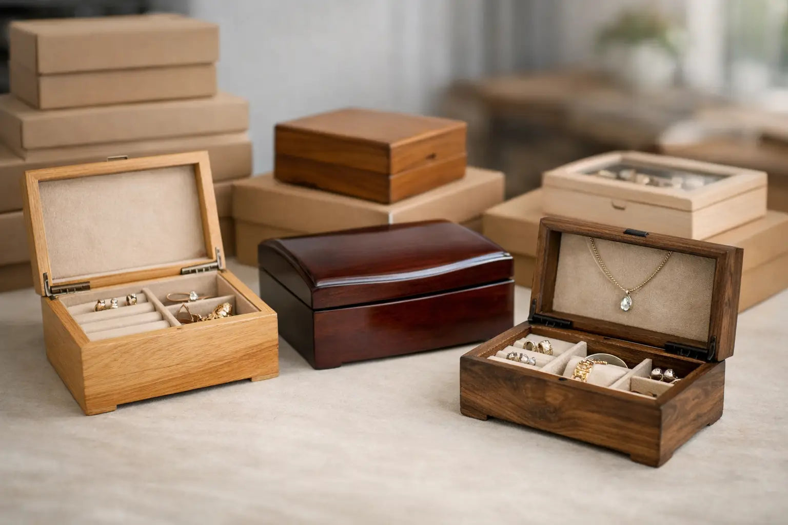 Wooden Jewelry Boxes Wholesale: What Matters