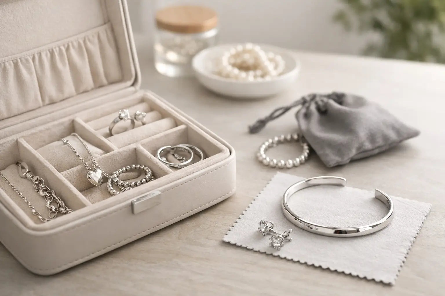 How to Store Silver Jewelry the Right Way