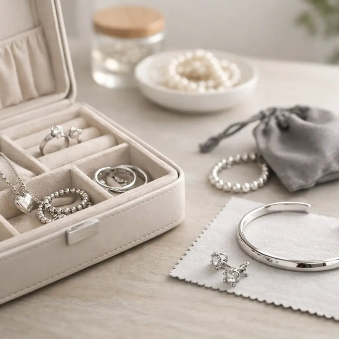 How to Store Silver Jewelry the Right Way