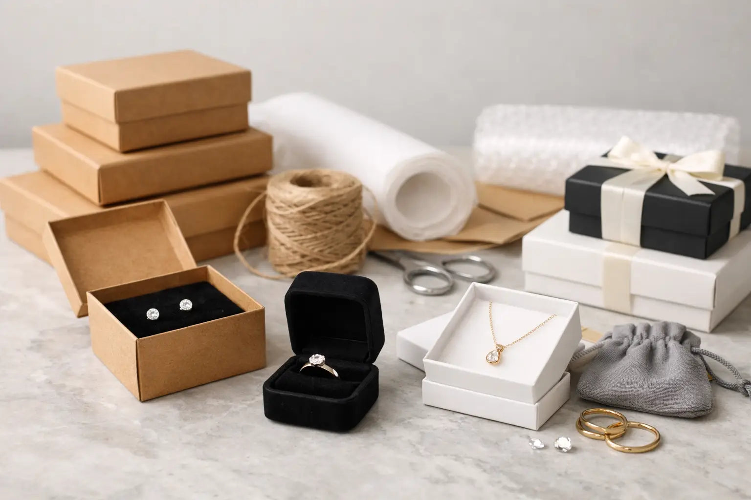 Packaging Supplies for Small Jewelers