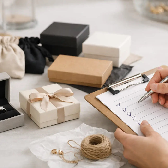 Small Jeweler Packaging Checklist for Better Sales