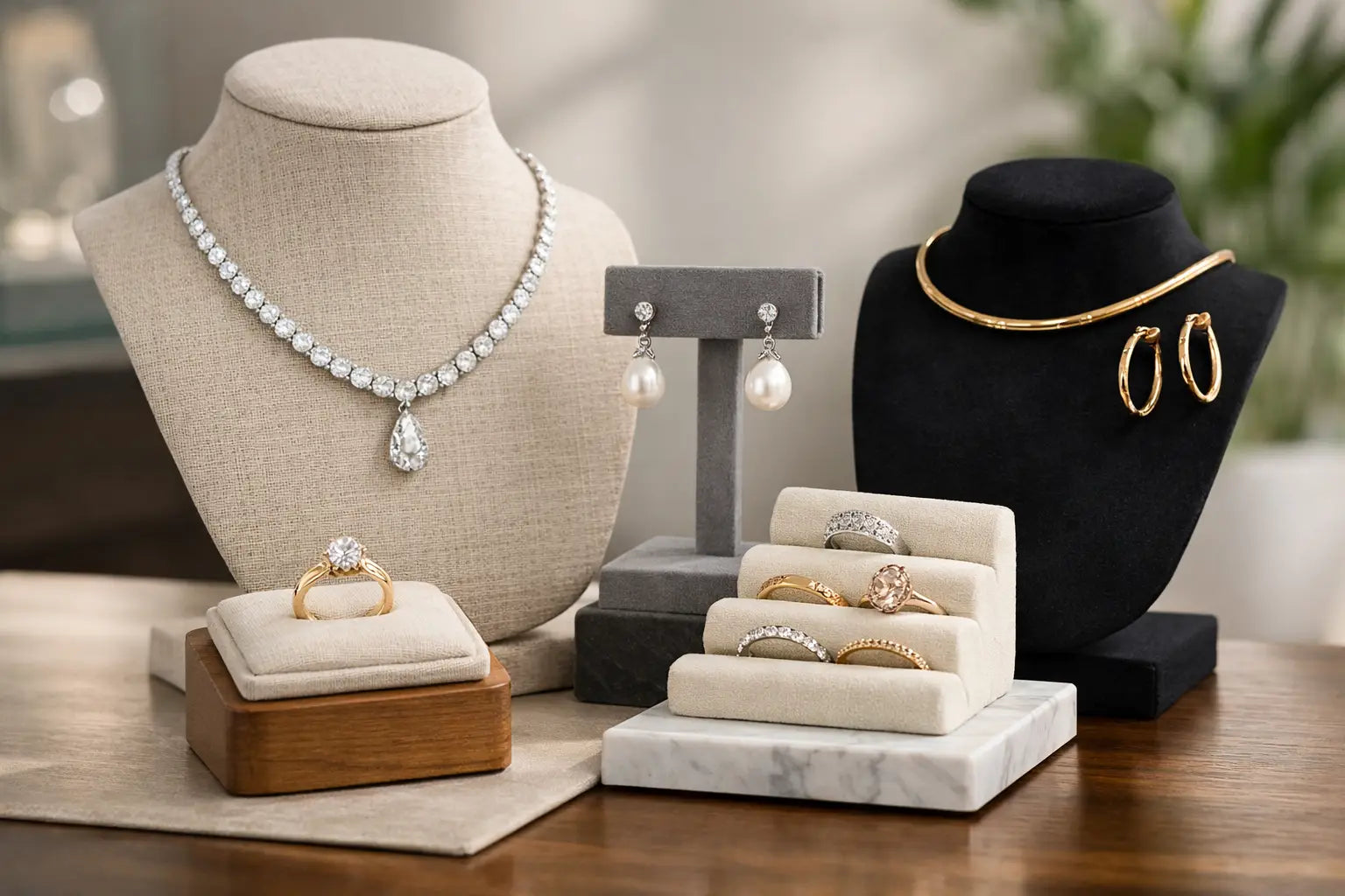 Best Display Materials for Jewelry That Sells