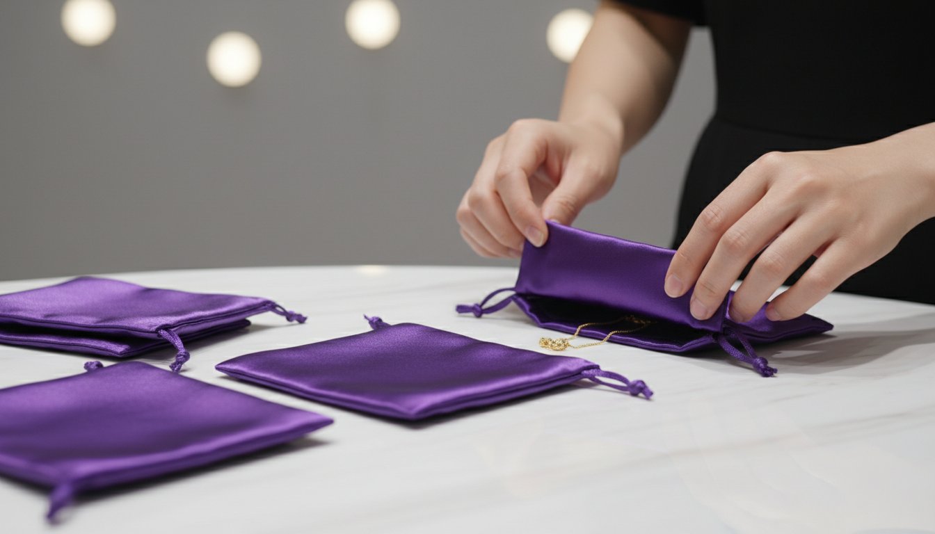 The Ultimate Guide to Satin Drawstring Pouches for Jewelry Branding in 2026