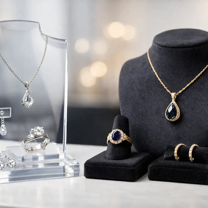 Acrylic Versus Velvet Displays: Which Sells Better?