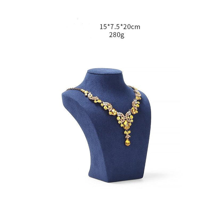 Sophisticated Necklace Bust - Jewelry Packaging Mall