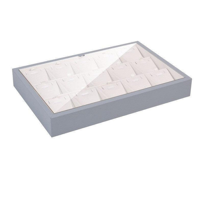 Jewelry Bare Gemstone Showcase Tray With Lid-JPM0103 - Jewelry Packaging Mall