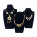 Velvet Noir Necklace Busts - Jewelry Packaging Mall