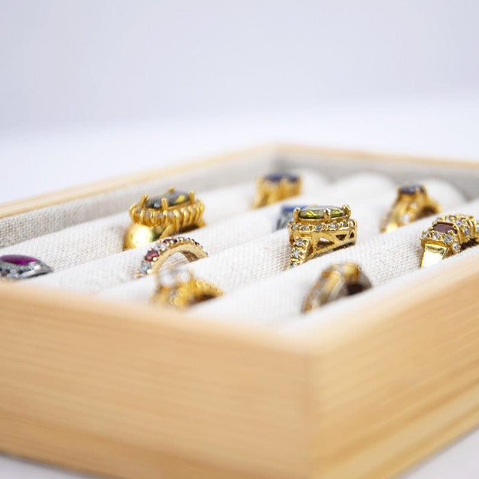 Echoes Elegance Ring Showcase Tray-JPM0071 - Jewelry Packaging Mall