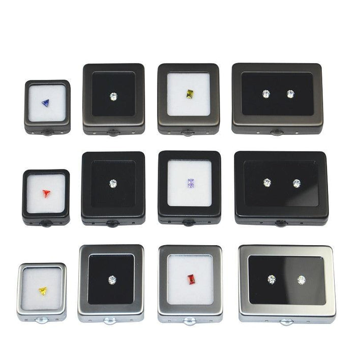 Push-Button Style Gem Box-JPM0165 - Jewelry Packaging Mall