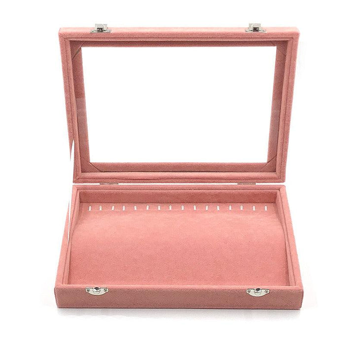 Pink Ice Flower Girly Jewelry Box-JPM0070 - Jewelry Packaging Mall