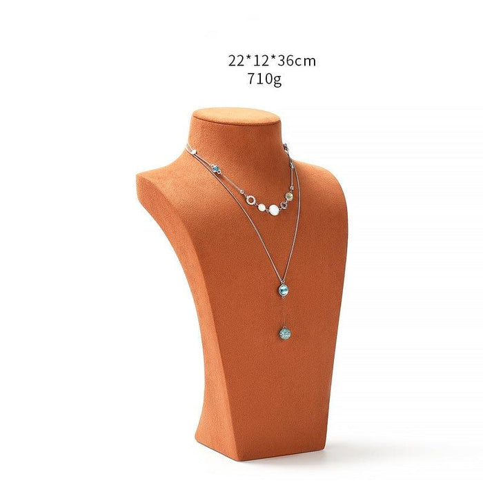 Sophisticated Necklace Bust - Jewelry Packaging Mall