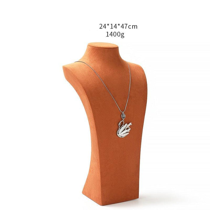 Sophisticated Necklace Bust - Jewelry Packaging Mall