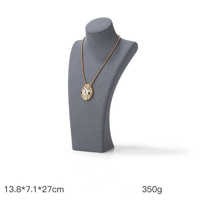 Ultra-Fiber Neck Mannequin Necklace Busts - Jewelry Packaging Mall