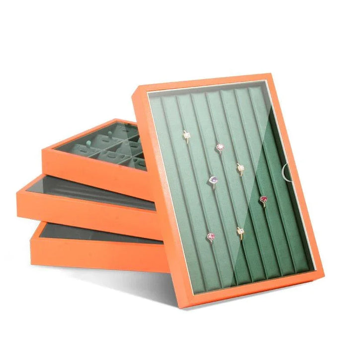 Jewelry Bare Gemstone Showcase Tray With Lid-JPM0103 - Jewelry Packaging Mall