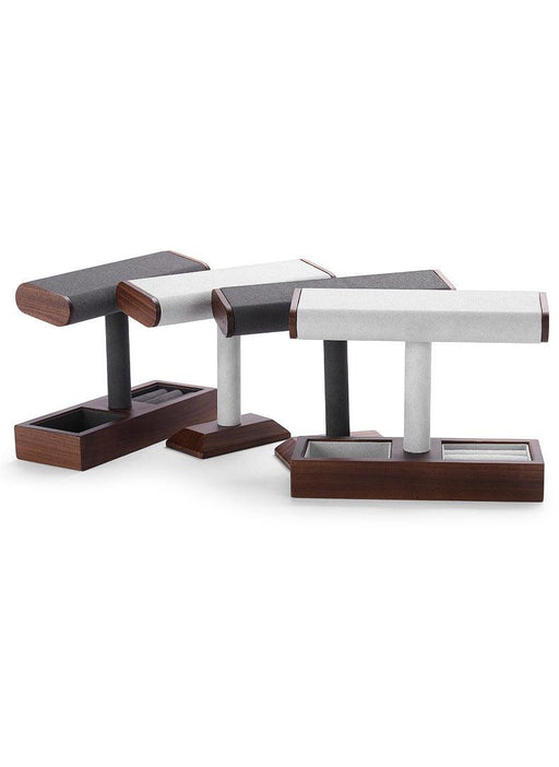Stylish Black Walnut Bracelet Stand - Jewelry Packaging Mall