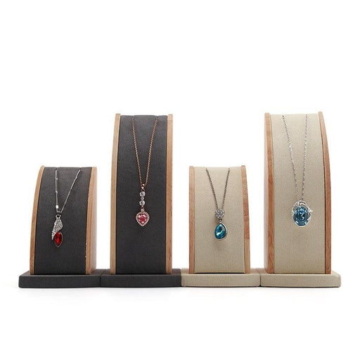 Curved Necklace Display Stand(Two-piece set) - Jewelry Packaging Mall
