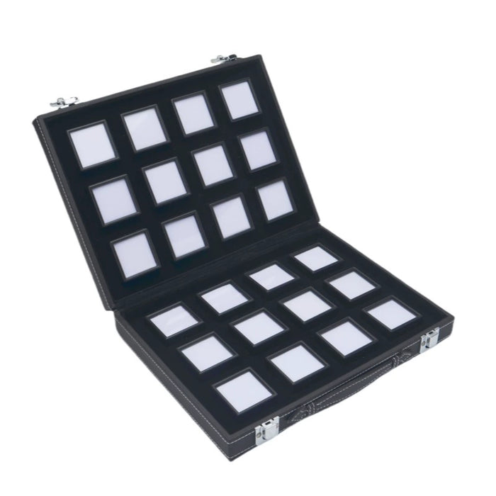 Gem Boxes Salesman Suitcase w/ Lock (Gem Boxes Included)-JPM0129