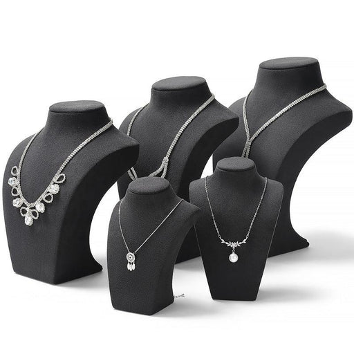 Sophisticated Necklace Bust - Jewelry Packaging Mall