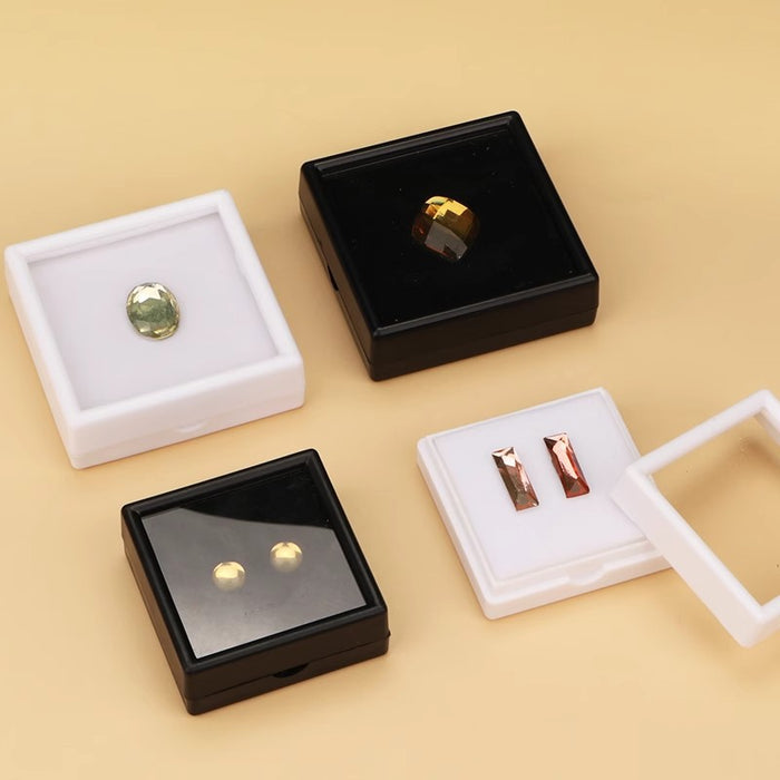 Acrylic Rectangular Gem Box(10PCS)-JPM0150