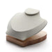 Versatile Microfiber Solid Wood Necklace Busts - Jewelry Packaging Mall