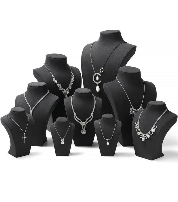 Sophisticated Necklace Bust - Jewelry Packaging Mall