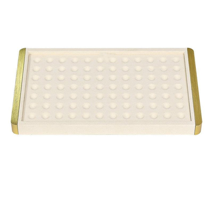 Dual-Metal Bare Gemstone Diamond Tray-JPM0107 - Jewelry Packaging Mall