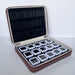 Square Gemstone Jewelry Zipper Case-JPM0137 - Jewelry Packaging Mall