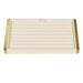 Dual-Metal Bare Gemstone Diamond Tray-JPM0107 - Jewelry Packaging Mall