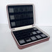 Square Gemstone Jewelry Zipper Case-JPM0137 - Jewelry Packaging Mall