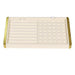 Dual-Metal Bare Gemstone Diamond Tray-JPM0107 - Jewelry Packaging Mall
