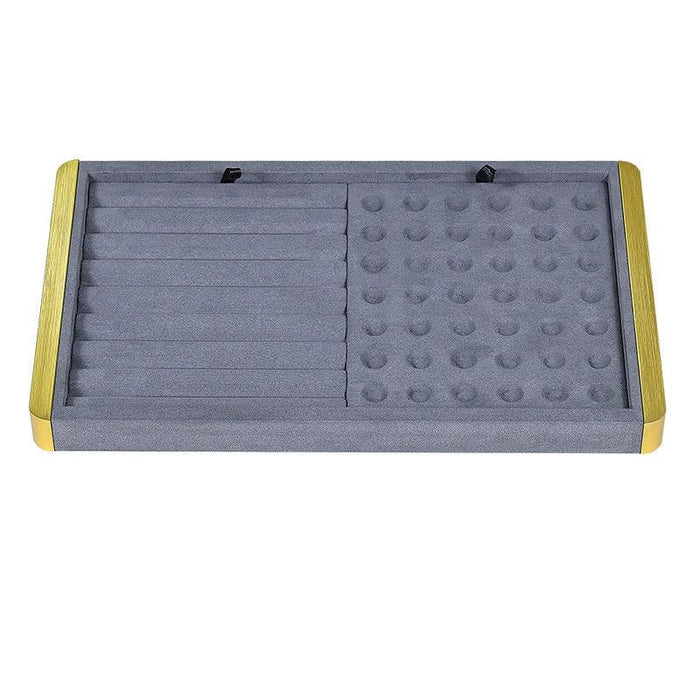Dual-Metal Bare Gemstone Diamond Tray-JPM0107 - Jewelry Packaging Mall