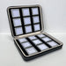 Square Gemstone Jewelry Zipper Case-JPM0137 - Jewelry Packaging Mall