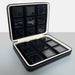 Square Gemstone Jewelry Zipper Case-JPM0137 - Jewelry Packaging Mall