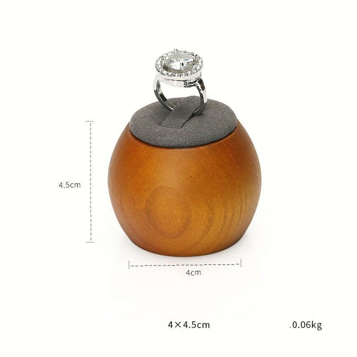 Contemporary Gray Wooden Display Collection - Jewelry Packaging Mall
