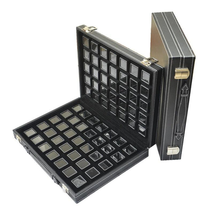 Gem Boxes Salesman Suitcase w/ Lock (Gem Boxes Included)-JPM0129 - Jewelry Packaging Mall