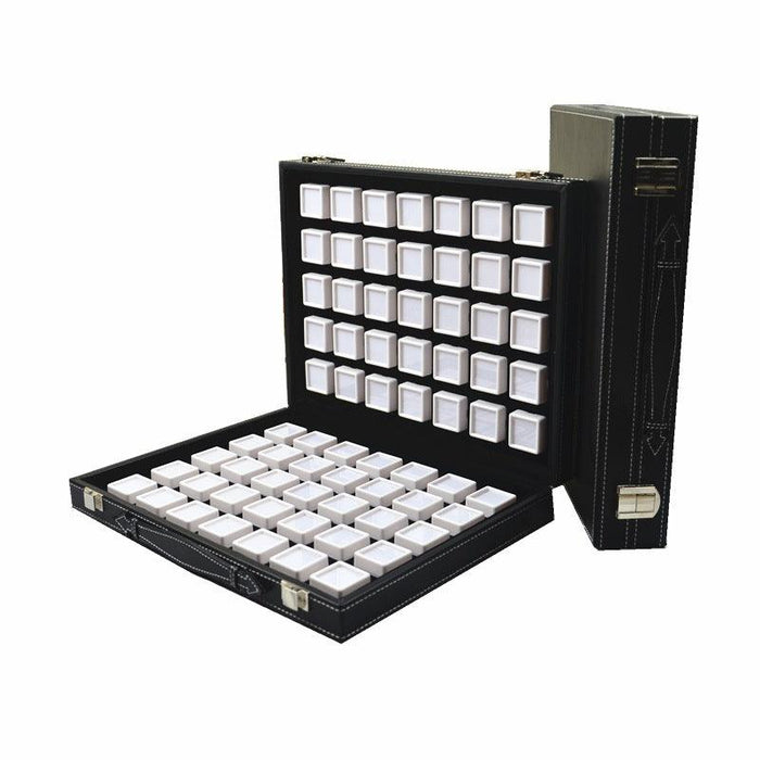 Gem Boxes Salesman Suitcase w/ Lock (Gem Boxes Included)-JPM0129 - Jewelry Packaging Mall