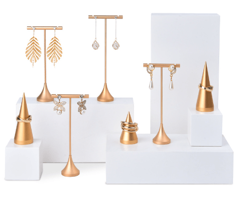 Creative Tapered Metal Display-JPM0063 - Jewelry Packaging Mall