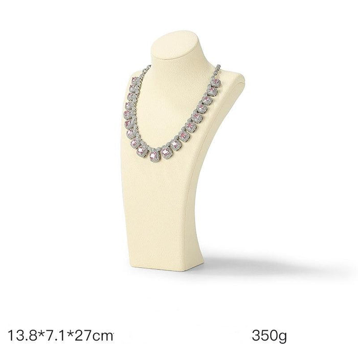 Ultra-Fiber Neck Mannequin Necklace Busts - Jewelry Packaging Mall