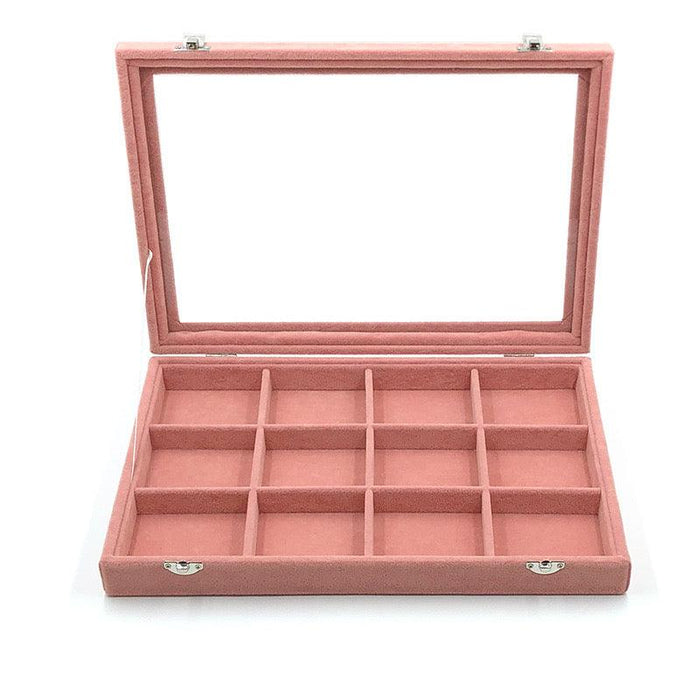 Pink Ice Flower Girly Jewelry Box-JPM0070 - Jewelry Packaging Mall