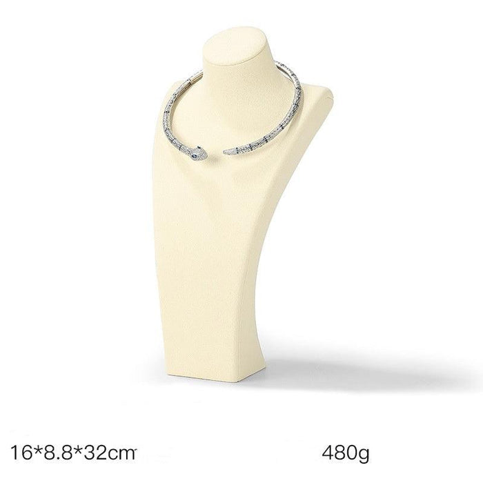 Ultra-Fiber Neck Mannequin Necklace Busts - Jewelry Packaging Mall