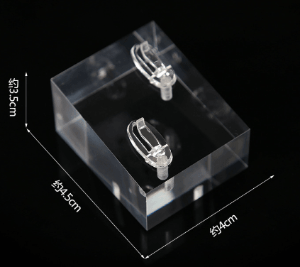 Invisible Beauty Acrylic Earrings Display Stand - Jewelry Packaging Mall