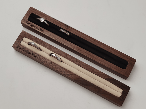Long Wooden Ring Tray-JPM0075 - Jewelry Packaging Mall