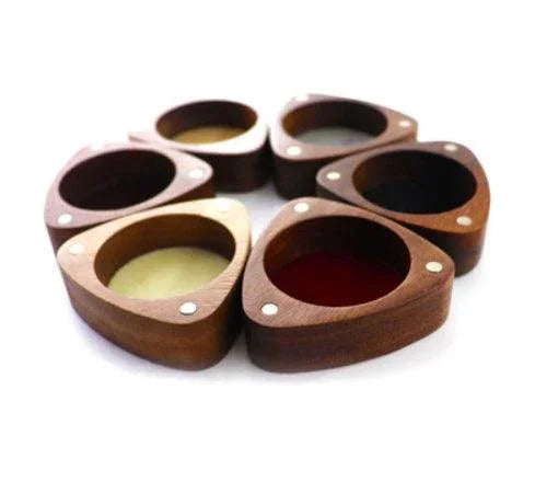 Angular Elegance Wooden Box — Jewelry Packaging Mall