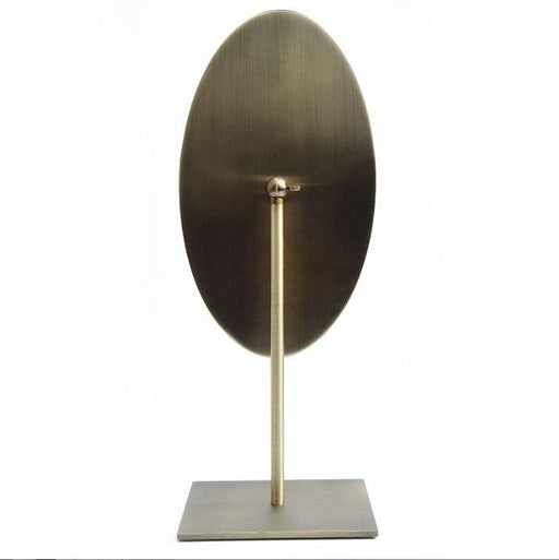 Metallic Oval Vanity Mirror - Jewelry Packaging Mall