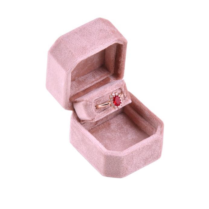 Assorted Square Velvet Ring Box Collection-JPM0215 - Jewelry Packaging Mall