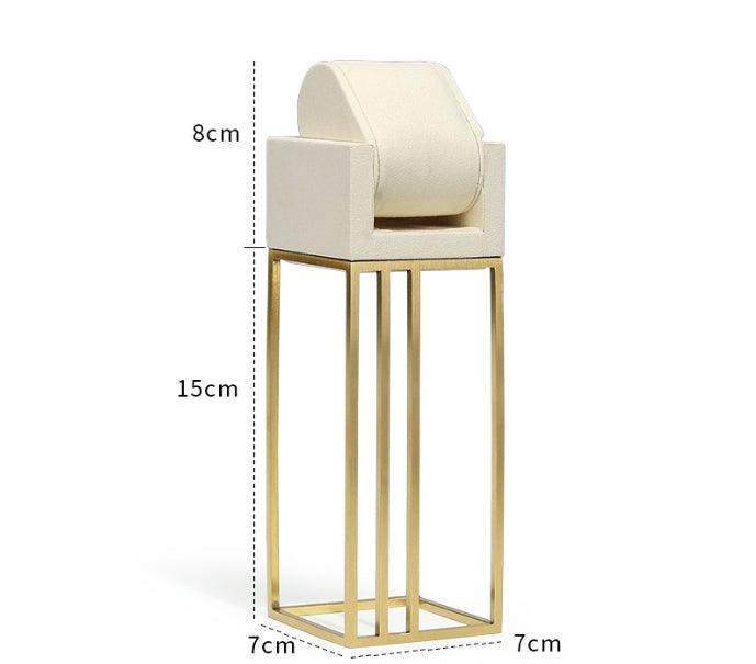 Beige Metal Watch Display Collection-JPM0062 - Jewelry Packaging Mall