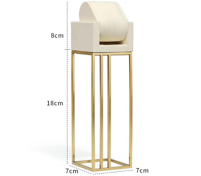 Beige Metal Watch Display Collection-JPM0062 - Jewelry Packaging Mall