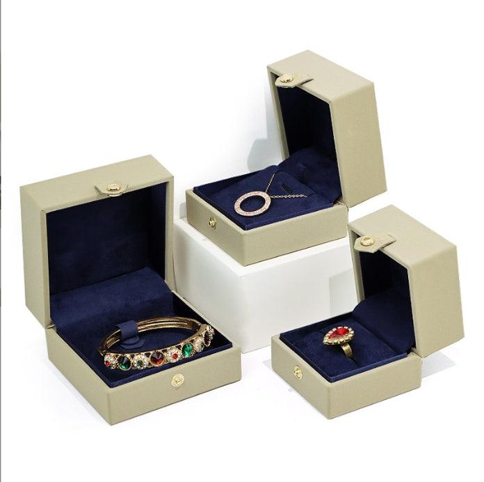 Snap button PU Jewelry Box Collection-JPM0185 - Jewelry Packaging Mall