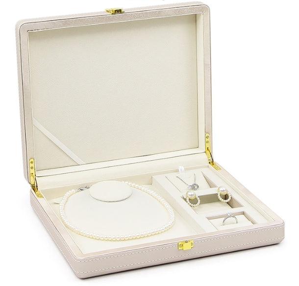 High-Grade Mother's Day PU Leather Pearl Set Box - Jewelry Packaging Mall
